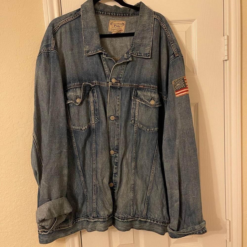 Men Denim Ralph Lauren Jacket
